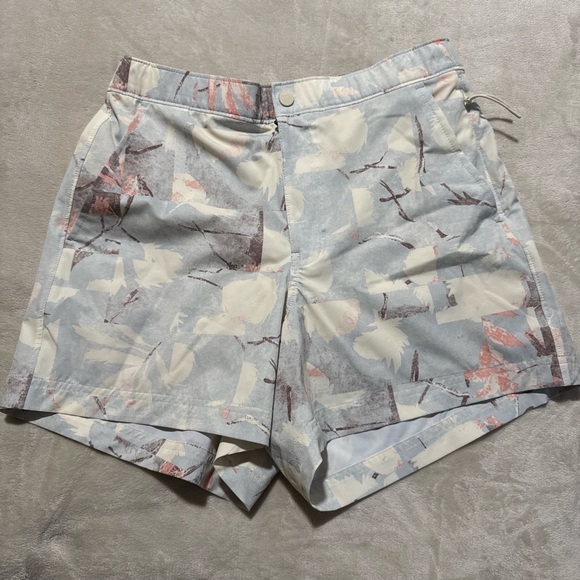 VRST Other - Fila Floral Waistband Athletic Shorts - Cream & Pastel Floral